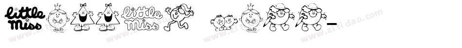 Little Miss字体转换